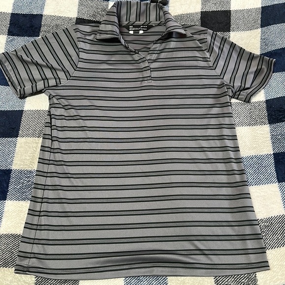 MENS under armour polo sz medium - Picture 1 of 4